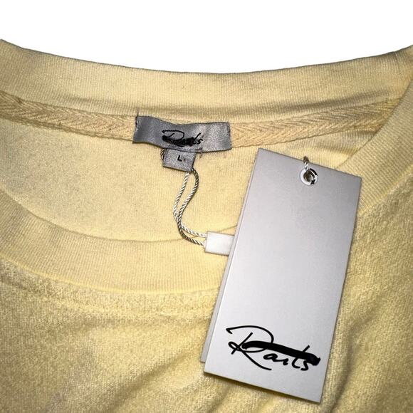 NWT Rails Ramon Sky Blue Dip Dye Long Sleeve Crew Neck Sweater LARGE - Picture 5 of 9